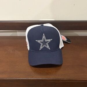 Dallas Cowboys Navy and White Cap